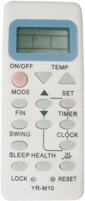 PARSHWA 23 VE AC 73 Compatible Remote Controller(White)