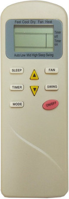 PARSHWA 23 AC Compatible For TCL Remote Controller(White)