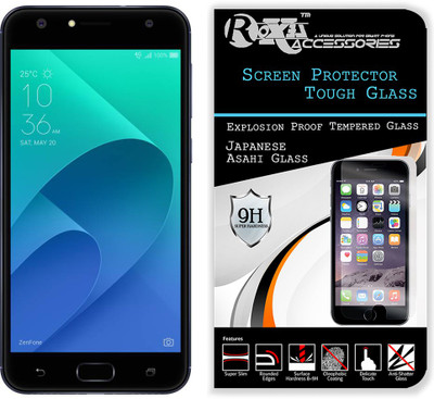 Roxel Tempered Glass Guard for Asus Zenfone 4 Selfie, Transparent