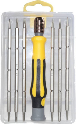 Tightanium Combination Screwdriver Set, Yellow