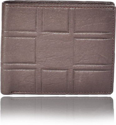 Bizarre Kraftz Men Brown Genuine Leather Wallet(9 Card Slots)