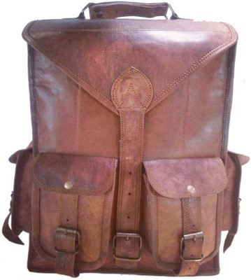 iHandikart Handmade Leather Bag | Hand Bag | Shoulder Bag | Brown Bag | 13" x 10" x 3" 10 L Backpack(Brown)
iHandikart Handmade Leather Bag | Hand Bag | Shoulder Bag | Brown Bag | 13" x 10" x 3" 10 L Backpack(Brown)