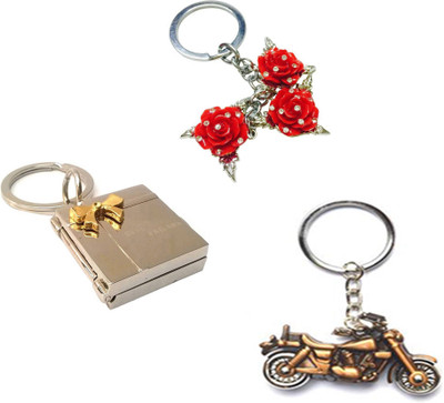 MGP Fashion Love couple romentic gift girl boy family Trendy Gift Metallic Key Chain Combo No.506 Key Chain(Multicolor)
MGP Fashion Love couple romentic gift girl boy family Trendy Gift Metallic Key Chain Combo No.506 Key Chain(Multicolor)