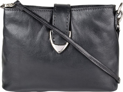 Hidesign Casual Black Clutch
