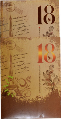WRITEAWAY Book-size Diary(2018 DAIRY- N/S I DATE (2COL.) (MONTH-CUT) PLANNER WITH BOX, Multicolor)
WRITEAWAY Book-size Diary(2018 DAIRY- N/S I DATE (2COL.) (MONTH-CUT) PLANNER WITH BOX, Multicolor)