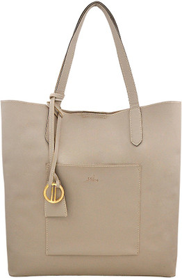 yelloe Hand-held Bag(Beige)
