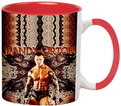 Ashvah Randy Orton 1428 Ceramic Mug(350 ml), Red