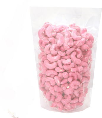 Ghasitaram Gifts Rose Cashews 400 gms Cashews(400 g, Vacuum Pack)