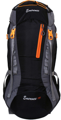Emerence 1021 Rucksack, Hiking Backpack 75Lts (Black) Rucksack - 75 L(Black)