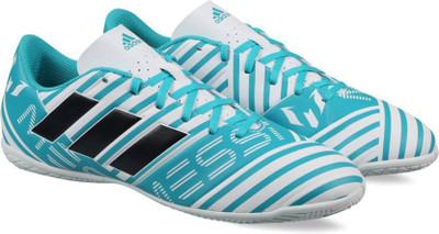 ADIDAS NEMEZIZ MESSI 17.4 IN Football Shoes For Men(Multicolor, Ftwwht/legink/eneblu
ADIDAS NEMEZIZ MESSI 17.4 IN Football Shoes For Men(Multicolor, Ftwwht/legink/eneblu