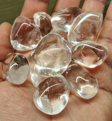 Aldomin Clear Quartz Healing Crystal Tumbled Stone (100 Gram) Decorative Showpiece - 2 cm(Crystal, Clear)
Aldomin Clear Quartz Healing Crystal Tumbled Stone (100 Gram) Decorative Showpiece - 2 cm(Crystal, Clear)