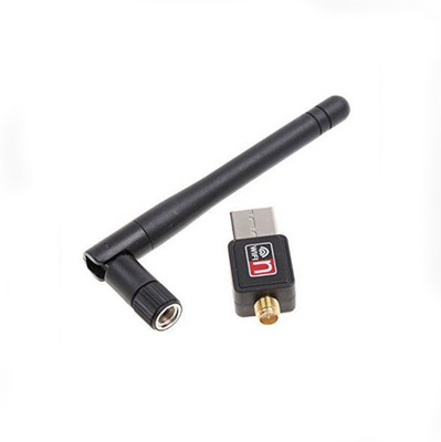 CASEMANTRA USB WiFi Dongle Wireless Adapter 802.11n/g/b with Antenna - Black USB Adapter(Black)
CASEMANTRA USB WiFi Dongle Wireless Adapter 802.11n/g/b with Antenna - Black USB Adapter(Black)