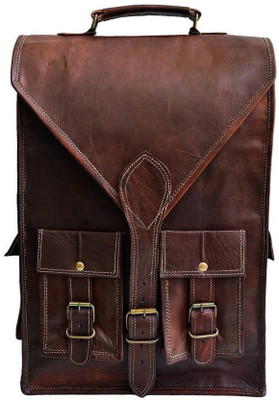 iHandikart Handmade Leather Bag | Hand Bag | Shoulder Bag | Brown Bag | 15" x 11" x 4" 10 L Backpack(Brown)
iHandikart Handmade Leather Bag | Hand Bag | Shoulder Bag | Brown Bag | 15" x 11" x 4" 10 L Backpack(Brown)