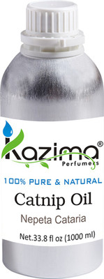 KAZIMA Catnip Essential Oil (1000ML) 100% Pure Natural & Undiluted For Skin care & Hair treatment(1000 ml)
KAZIMA Catnip Essential Oil (1000ML) 100% Pure Natural & Undiluted For Skin care & Hair treatment(1000 ml)