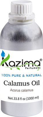KAZIMA Calamus Essential Oil (1000ML) 100% Pure Natural & Undiluted For Skin care & Hair treatment(1000 ml)
KAZIMA Calamus Essential Oil (1000ML) 100% Pure Natural & Undiluted For Skin care & Hair treatment(1000 ml)