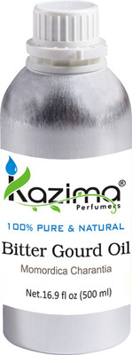 KAZIMA Bitter Gourd Cold Pressed Carrier oil (500ML) 100% Pure Natural & Undiluted For Skin care & Hair treatment(500 ml)
KAZIMA Bitter Gourd Cold Pressed Carrier oil (500ML) 100% Pure Natural & Undiluted For Skin care & Hair treatment(500 ml)