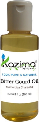 KAZIMA Bitter Gourd Cold Pressed Carrier oil (200ML) 100% Pure Natural & Undiluted For Skin care & Hair treatment(200 ml)
KAZIMA Bitter Gourd Cold Pressed Carrier oil (200ML) 100% Pure Natural & Undiluted For Skin care & Hair treatment(200 ml)