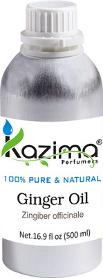 KAZIMA Ginger Essential Oil (500ML) 100% Pure Natural & Undiluted For Skin care & Hair treatment(500 ml)
KAZIMA Ginger Essential Oil (500ML) 100% Pure Natural & Undiluted For Skin care & Hair treatment(500 ml)