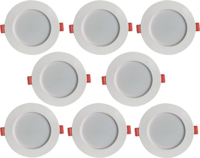 Bene LED 7w Round Ceiling Light, Color of LED Warm White (Yellow) (Pack of 8 Pcs) Recessed Ceiling Lamp
Bene LED 7w Round Ceiling Light, Color of LED Warm White (Yellow) (Pack of 8 Pcs) Recessed Ceiling Lamp