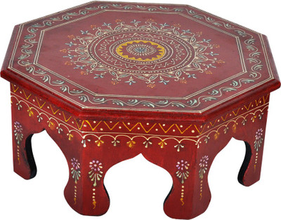 Lal Haveli Rajasthani Handmade Meenakari Work Wooden All Purpose Chowki(Red, Pack of 1)
Lal Haveli Rajasthani Handmade Meenakari Work Wooden All Purpose Chowki(Red, Pack of 1)