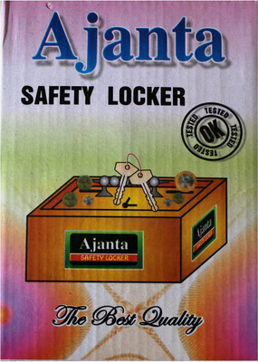 Toyswala Ajanta Safety Locker Piggy Bank Coin Bank(Multicolor)