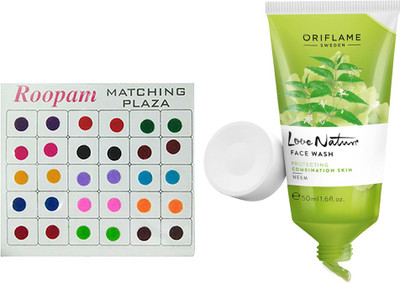 Oriflame Sweden Bindi with Love Nature Neem Face Wash (50 ml)(Set of 2)