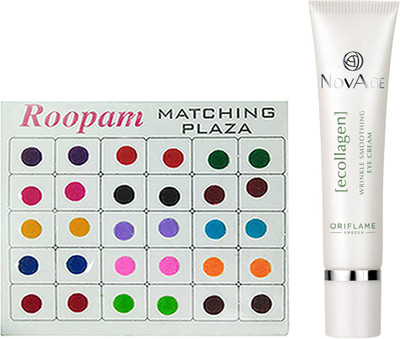 Oriflame Sweden Bindi with NovAge Ecollagen Wrinkle Smoothing Eye Cream(15ml)(Set of 2)
Oriflame Sweden Bindi with NovAge Ecollagen Wrinkle Smoothing Eye Cream(15ml)(Set of 2)