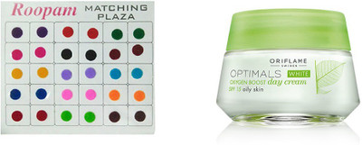 Oriflame Sweden Bind with Optimals White Oxygen Boost Day Cream SPF 15 (50 gm)(Set of 2)
Oriflame Sweden Bind with Optimals White Oxygen Boost Day Cream SPF 15 (50 gm)(Set of 2)