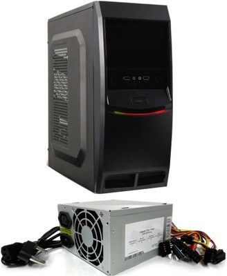FineArts Premium Quality Gaming ATX Desktop PC Cabinet Designer front panel Air vent on side panel with 450 Watt Value Plus Power Supply SMPS and Power Supply Combo Set
FineArts Premium Quality Gaming ATX Desktop PC Cabinet Designer front panel Air vent on side panel with 450 Watt Value Plus Power Supply SMPS and Power Supply Combo Set