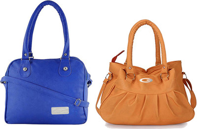 Vera Stayle Shoulder Bag(Blue, Yellow)