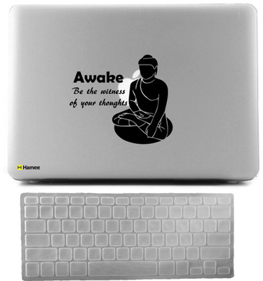 Hamee MacBook Pro 13 inch cover 2016 Touchbar edition (A1706/A1708) with Keyboard Skin Combo 106 Rubber Laptop Decal 13