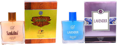 DSP Exotic Sandaline Lavender Combo Perfume Eau de Parfum - 200 ml(For Men & Women)
DSP Exotic Sandaline Lavender Combo Perfume Eau de Parfum - 200 ml(For Men & Women)