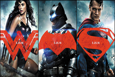 batman vs superman characters Poster Paper Print(18 inch X 12 inch, Rolled)