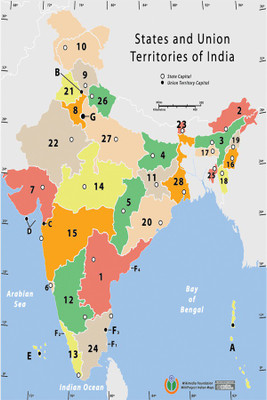 states_and_union_territories_of_india. Poster Paper Print(18 inch X 12 inch, Rolled)
states_and_union_territories_of_india. Poster Paper Print(18 inch X 12 inch, Rolled)