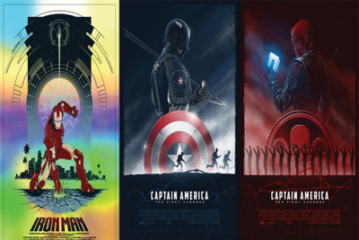 captain america Poster Paper Print(18 inch X 12 inch, Rolled)