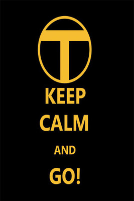 keep calm and go by vandelous. Poster Paper Print(18 inch X 12 inch, Rolled)