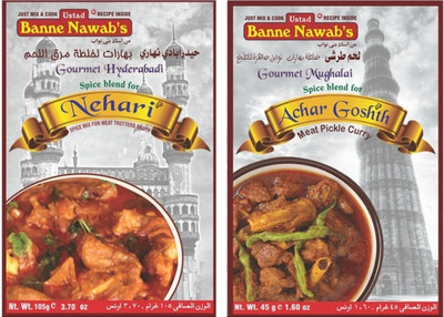Ustad Banne Nawab's Nehari & Achar Goshth Masala(2 x 72.5 g)