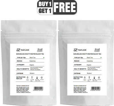 Tea Floor Buy 1 Get 1 Free Darjeeling Okayti Rosted Unflavoured Black Tea Vacuum Pack(200 g)
Tea Floor Buy 1 Get 1 Free Darjeeling Okayti Rosted Unflavoured Black Tea Vacuum Pack(200 g)