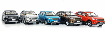 Jack Royal 5 Combo set of Kreta 1.6 car toy(Multicolor)