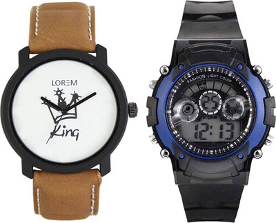 SRK ENTERPRISE Kids Watch Combo With Stylish And Sporty Look LR 0018_ Blue Sport Watch - For Boys
SRK ENTERPRISE Kids Watch Combo With Stylish And Sporty Look LR 0018_ Blue Sport Watch - For Boys