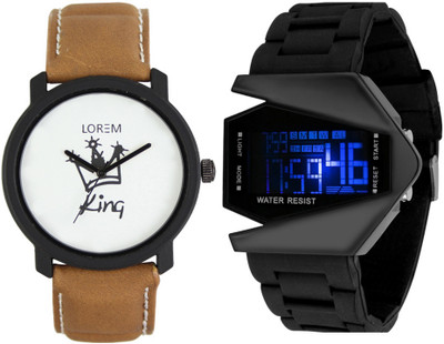 CM Kids Watch Combo With Premium And Sporty Look LR 0018_Black Roket Watch - For Boys
CM Kids Watch Combo With Premium And Sporty Look LR 0018_Black Roket Watch - For Boys