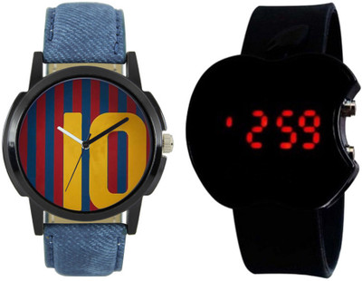 CM Kids Watch Combo With Premium And Sporty Look LR 0010_ Black Apple Watch - For Boys
CM Kids Watch Combo With Premium And Sporty Look LR 0010_ Black Apple Watch - For Boys