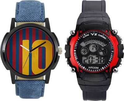 SRK ENTERPRISE Kids Watch Combo With Stylish And Sporty Look LR 0010_ Red Sport Watch - For Boys
SRK ENTERPRISE Kids Watch Combo With Stylish And Sporty Look LR 0010_ Red Sport Watch - For Boys