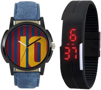 CM Kids Watch Combo With Premium And Sporty Look LR 0010_ Black Led Watch - For Boys
CM Kids Watch Combo With Premium And Sporty Look LR 0010_ Black Led Watch - For Boys