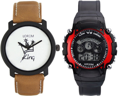 CM Kids Watch Combo With Premium And Sporty Look LR 0018_ Red Sport Watch - For Boys
CM Kids Watch Combo With Premium And Sporty Look LR 0018_ Red Sport Watch - For Boys