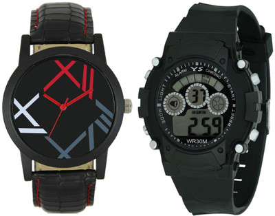 CM Kids Watch Combo With Premium And Sporty Look LR 0012_ Black Sport Watch - For Boys
CM Kids Watch Combo With Premium And Sporty Look LR 0012_ Black Sport Watch - For Boys
