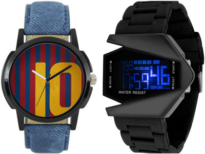 CM Kids Watch Combo With Premium And Sporty Look LR 0010_Black Roket Watch - For Boys
CM Kids Watch Combo With Premium And Sporty Look LR 0010_Black Roket Watch - For Boys