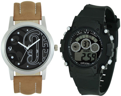 CM Kids Watch Combo With Premium And Sporty Look LR 0014_ Black Sport Watch - For Boys
CM Kids Watch Combo With Premium And Sporty Look LR 0014_ Black Sport Watch - For Boys