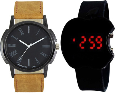 SRK ENTERPRISE Kids Watch Combo With Stylish And Sporty Look LR 0019_ Black Apple Watch - For Boys
SRK ENTERPRISE Kids Watch Combo With Stylish And Sporty Look LR 0019_ Black Apple Watch - For Boys