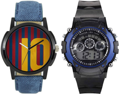 CM Kids Watch Combo With Premium And Sporty Look LR 0010_ Blue Sport Watch - For Boys
CM Kids Watch Combo With Premium And Sporty Look LR 0010_ Blue Sport Watch - For Boys